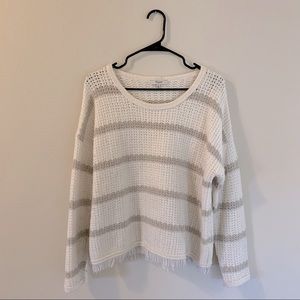 Madewell striped sweater
